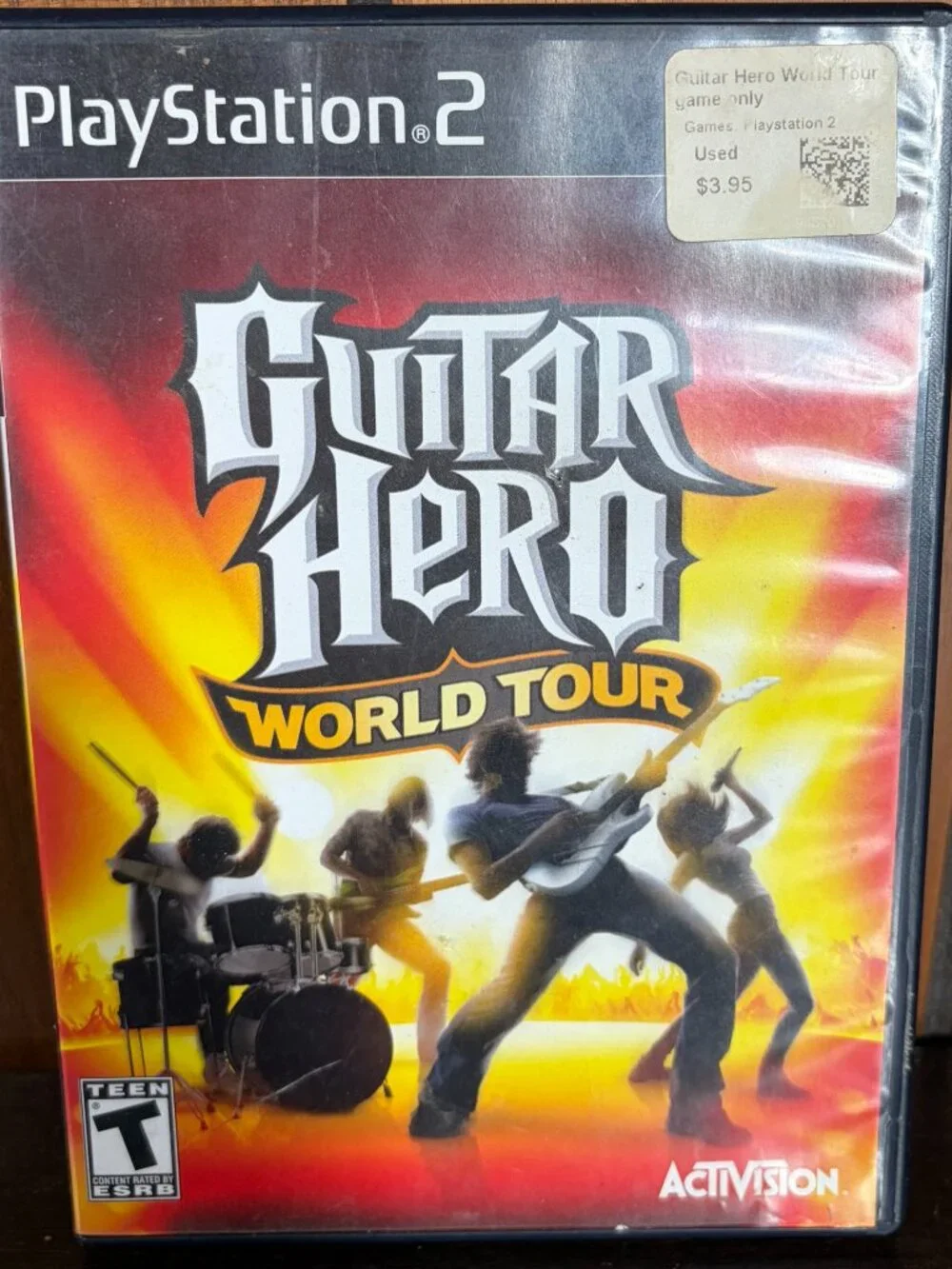 Playstation 2 Guitar Hero Lot (GH World Tour, GH Encore, GH II, GH III Legends